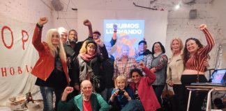Foto: Berlín se viste de rojo y negro por Sandino/Cortesía