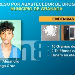 Policía Nacional captura a cinco sujetos por abuso sexual, drogas y robo en Granada Foto: Policía de Granada desarticula red de presuntos delincuentes/TN8