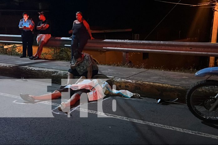 1 Foto: Familia juigalpina de luto tras muerte de motociclista en accidente/TN8
