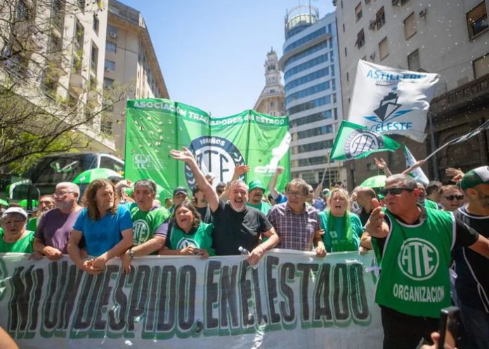 Foto: Huelga en Argentina /cortesía