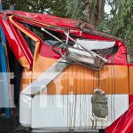 Accidente en la Carretera Vieja a León por camión con exceso de carga León