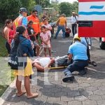 Foto: Primer accidente del año en Río Blanco deja a motociclista gravemente herido/TN8