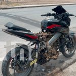 Falla eléctrica provoca incendio en moto y alarma a transeúntes en Juigalpa, Chontales Foto: Falla eléctrica provoca incendio en moto y alarma a transeúntes en Juigalpa, Chontales/TN8