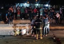 Borrachito imprudente es embestido por motocicleta en Praderas del Doral Foto: Borrachito imprudente es embestido por motocicleta en Praderas del Doral/TN8