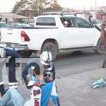 Foto: Fuerte colisión entre motocicletas frente a la feria ganadera al norte de Estelí/TN8