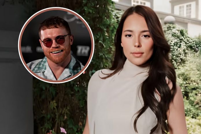 Foto: Canelo Álvarez confirma a Majo Aguilar como representante musical de México/Cortesía