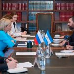 Nicaragua y Rusia estrechan lazos culturales en Moscú Foto:Laureano Ortega se reúne con ministra de Cultura de Rusia/Cortesía