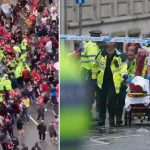 Foto: Auto atropella a fanáticos del Liverpool /Cortesía