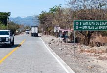 Inauguran primer tramo de la carretera adoquinada Limay–Pueblo Nuevo