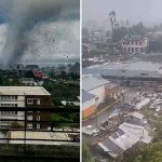 Desastre en Puerto Varas, Chile: Tornado arrasa 250 casas y deja ocho heridos Foto: Tornado sorprende el sur de Chile /Cortesía