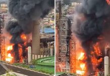 Explota principal refinería de combustibles en Ecuador (VIDEO) Foto: Explosión en la refinería más grande de Ecuador /Cortesía