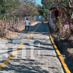 Foto: Entregan adoquinado a familias de Nandaime/TN8