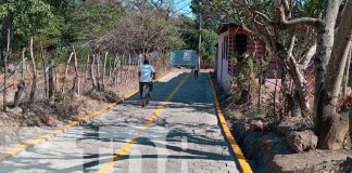 Foto: Entregan adoquinado a familias de Nandaime/TN8
