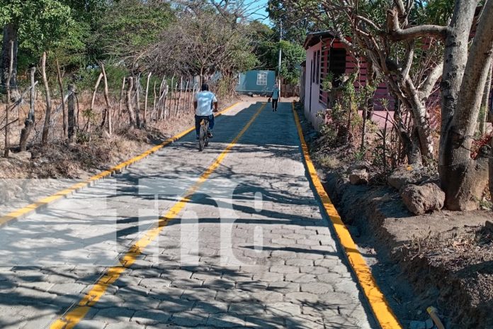 Foto: Entregan adoquinado a familias de Nandaime/TN8 Foto: Entregan adoquinado a familias de Nandaime/TN8