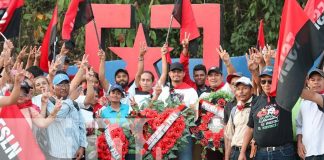 Foto: FSLN refuerza la memoria histórica con actos por la emboscada de Negrowas/TN8