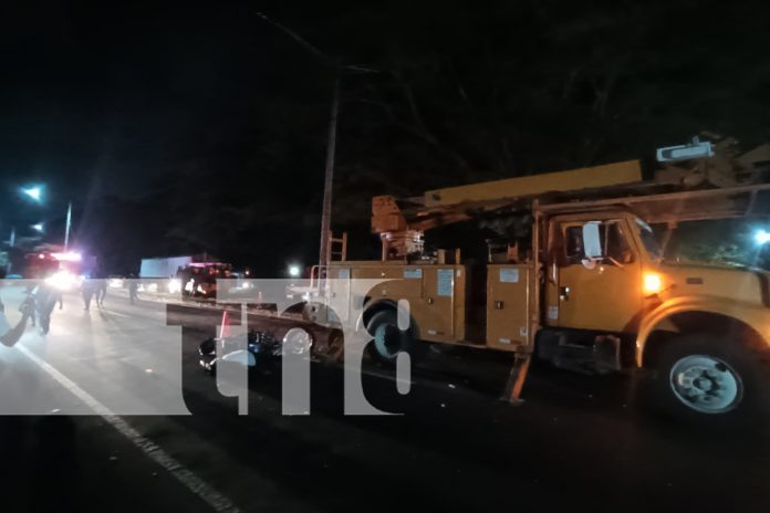2 Foto: Motociclista muere donde ya había ocurrido otro accidente en Carretera a Masaya/TN8