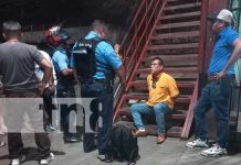 Foto: Celebró en Bluefields y acabó tras las rejas por dañar bus nuevo7TN8
