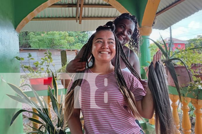 Foto: Entre ritmo y trenzas, así también se celebra el Palo de Mayo en Bluefields/TN8