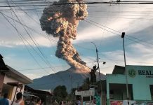 Foto: Erupción del Monte Kanlaon en Filipinas/Cortesía
