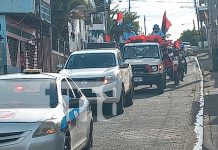 Foto: Matiguás marcha contra el dengue con caravana/TN8