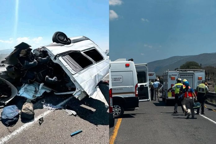 Foto: Tragedia en autopista de México/Cortesía Foto: Tragedia en autopista de México/Cortesía