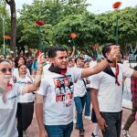 Conmemoran 94 años del legado del General Miguel Ángel Ortez Foto: ofrenda floral dedicada al General Miguel Ángel Ortez/TN8