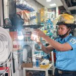 Bomberos refuerzan vigilancia en sector ferretero del mercado Oriental Foto: Bomberos refuerzan vigilancia en sector ferretero del Mercado Oriental / TN8