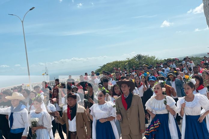 Foto: Juventud Sandinista reafirma lealtad a Sandino en Managua/TN8