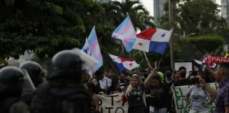 Foto: Protestas en Panamá /cortesía