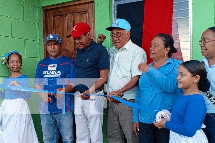 Foto:  Nuevo comienzo para cinco familias en Nandaime/TN8 Foto: Nuevo comienzo para cinco familias en Nandaime/TN8