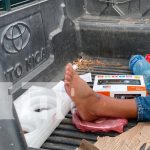 Joven motociclista resulta gravemente herida en accidente en Juigalpa Foto: Impactante choque entre motocicleta y camioneta en Juigalpa/TN8