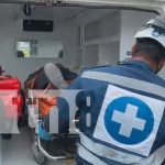 Joven resulta herido tras caer de una escalera en un accidente laboral en Estelí Foto: Joven resulta herido tras caer de una escalera en un accidente laboral en Estelí/TN8