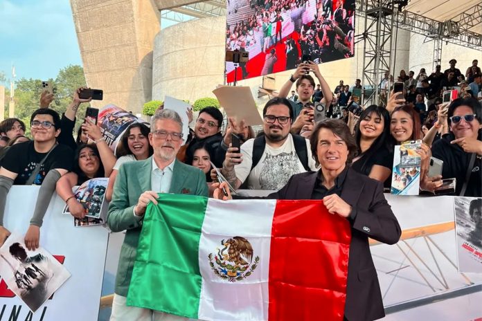 2 Foto: Tom Cruise enloquece a fans con épico estreno de Misión Imposible/Cortesía