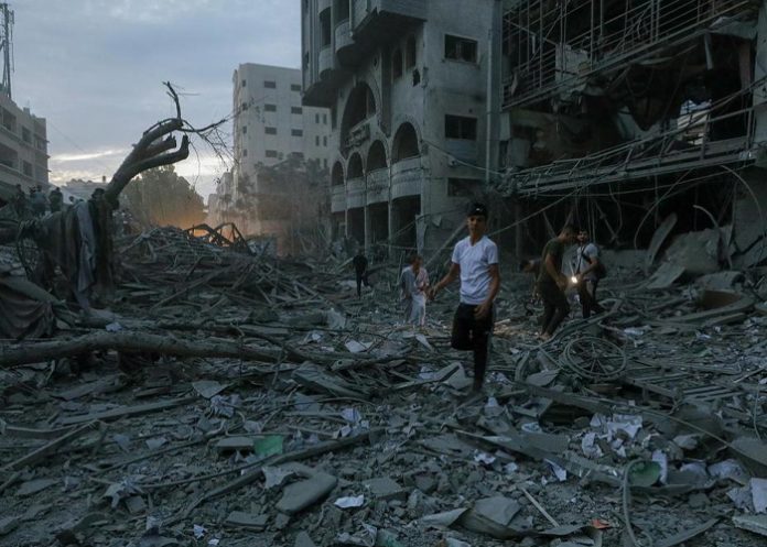 Foto: Gaza bajo fuego desde el norte hasta el sur /cortesía Foto: Gaza bajo fuego desde el norte hasta el sur /cortesía