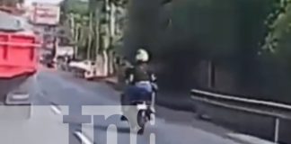 Foto: Impactante: accidente en carretera a Masaya deja a dos motociclistas gravemente heridos/TN8