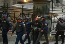 Foto: Represión en Argentina /cortesía