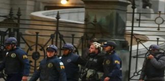 Foto: Represión en Argentina /cortesía