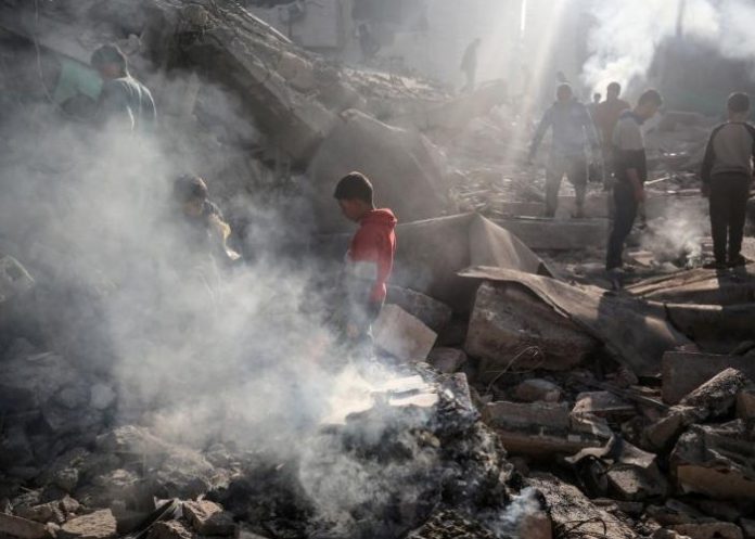 Foto: El infierno no cesa en Gaza /cortesía