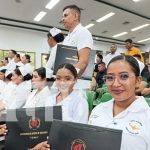 Ejército de Nicaragua gradúa a 55 nuevos profesionales de la salud Foto: Ejército fortalece atención médica con nuevos graduados/TN8
