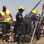 Mina en Sudáfrica deja a más de 200 trabajadores atrapados bajo tierra Foto: Accidente en Sudáfrica /cortesía