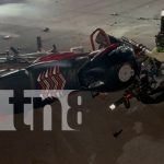 Foto: Motociclista resulta gravemente lesionado tras choque contra camioneta en Juigalpa/TN8