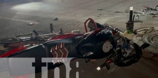 Foto: Motociclista resulta gravemente lesionado tras choque contra camioneta en Juigalpa/TN8
