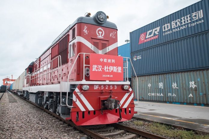 Foto: El primer tren de carga directo de China llega a Irán /Cortesía Foto: El primer tren de carga directo de China llega a Irán /Cortesía