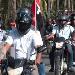 Ometepe conmemora los 46 años de la entrada de la Columna Francisco Gutiérrez Foto: Militantes de Ometepe ratifican compromiso con la soberanía nacional/TN8