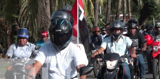 Foto: Militantes de Ometepe ratifican compromiso con la soberanía nacional/TN8