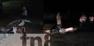 Foto: Motociclista sin luces ni placa pierde la vida en Chinandega/TN8