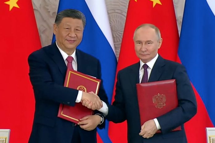 Foto: Rusia y China firman acuerdos de cooperación estratégica /Cortesía Foto: Rusia y China firman acuerdos de cooperación estratégica /Cortesía