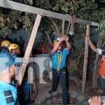 Joven muere en un pozo de 27 metros en La Paz, Xiloá Foto: Joven muere en la Paz, Xiloá/TN8
