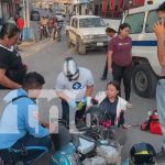 Foto: Motociclistas chocan en Estelí/TN8
