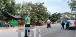Foto: Fatal choque en Rivas deja un muerto y cuantiosos daños materiales / TN8